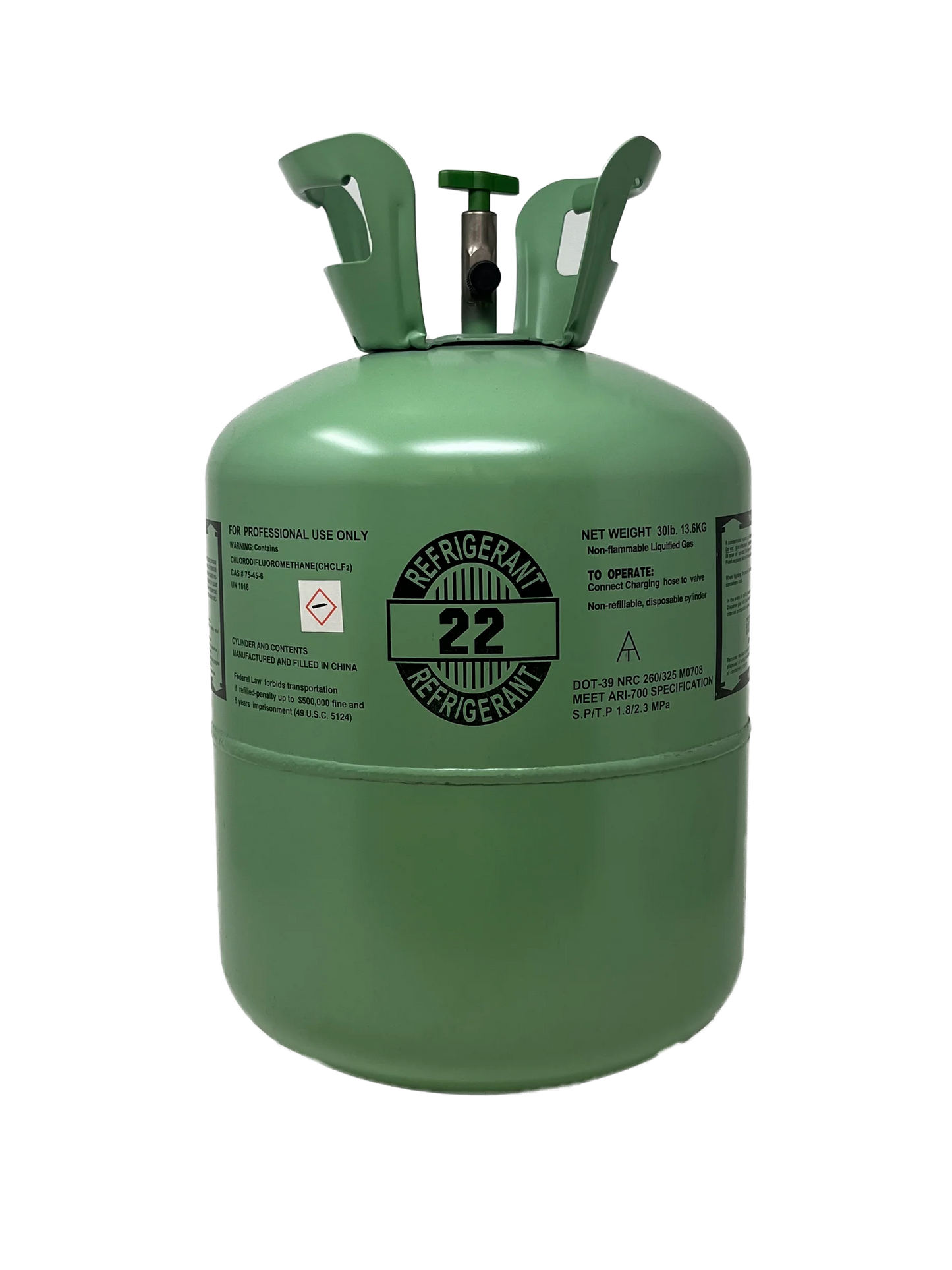 R-22 30LB REFRIGERANT NEW FACTORY